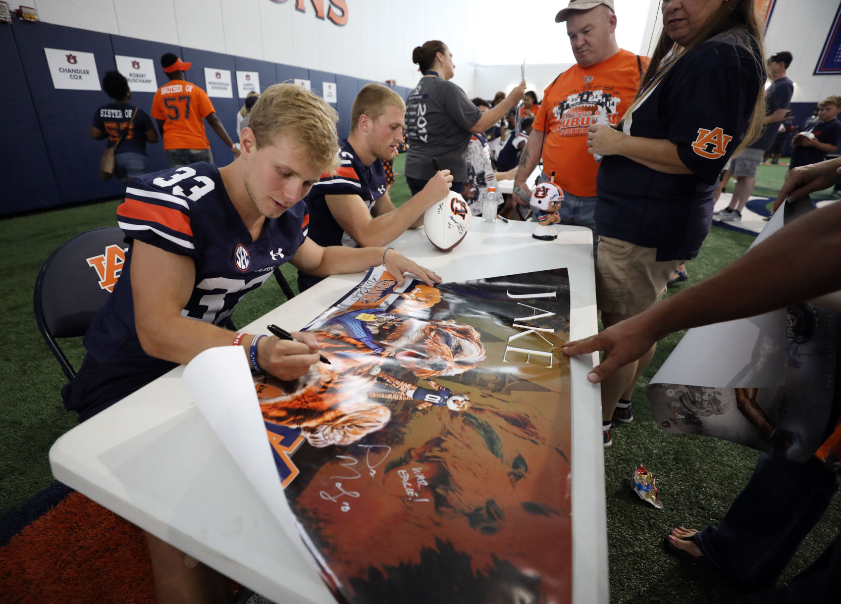 Auburn Fan Day 2018